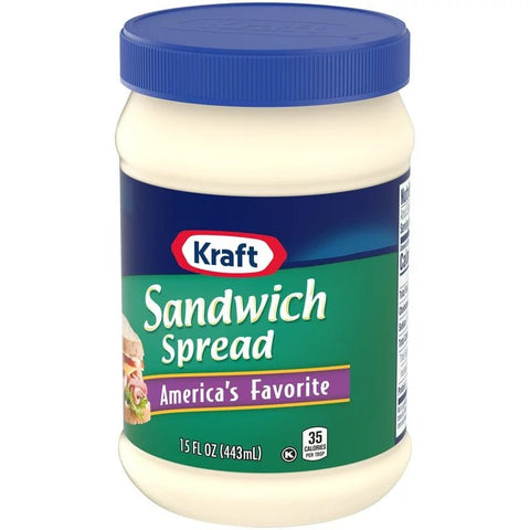 KRAFT SANDWICH SPREAD 15OZ - Uplift Things