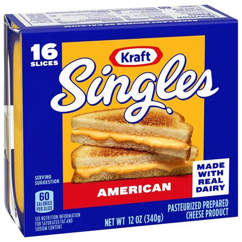 KRAFT SINGLES 16 SLICES - Uplift Things