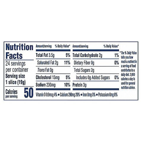 KRAFT SINGLES 8OZ 12 SLICES - Uplift Things