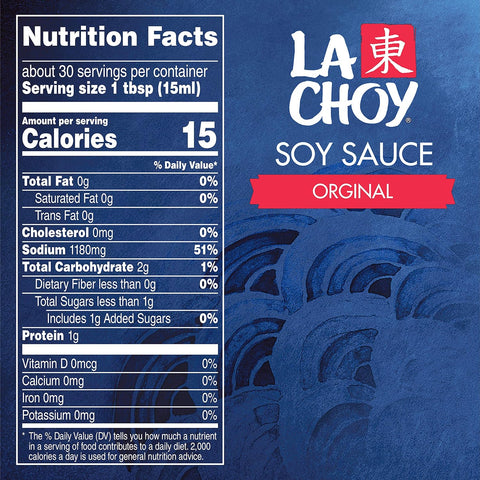 LA CHOY SOY SAUCE 15 OZ - Uplift Things