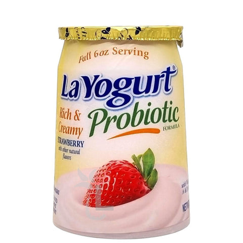 LA YOGURT STRAWBERRY 6OZ - RICH & CREAMY - Kurt Supermarket