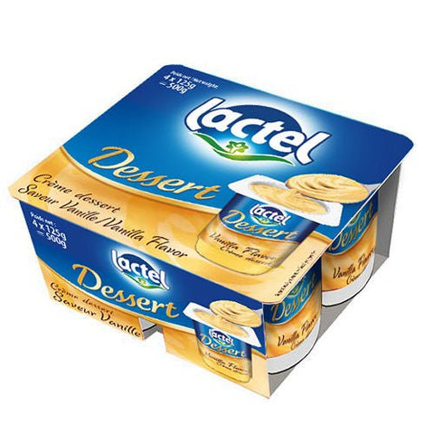 LACTEL DESSERT 4 X 4.4 OZ - VANILLA - Uplift Things