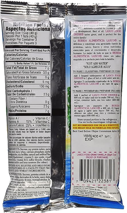 LASCO SOY FOOD DRINK 120G - VANILLA - Uplift Things