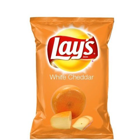 LAYS POTATO CHIPS 32G - WHITE CHEDDAR - Uplift Things