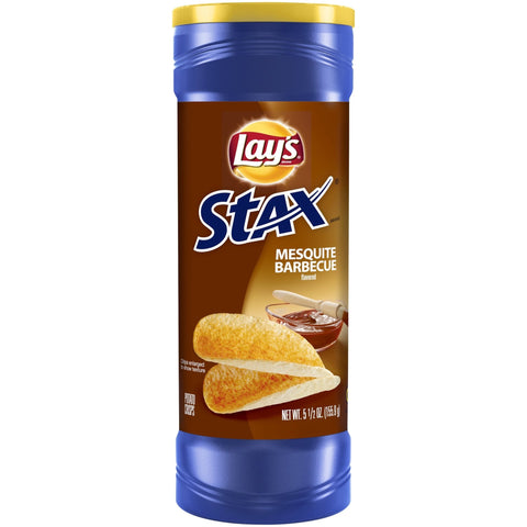 LAYS STAX POTATO CHIPS 5.5OZ - BARBECUE - Uplift Things