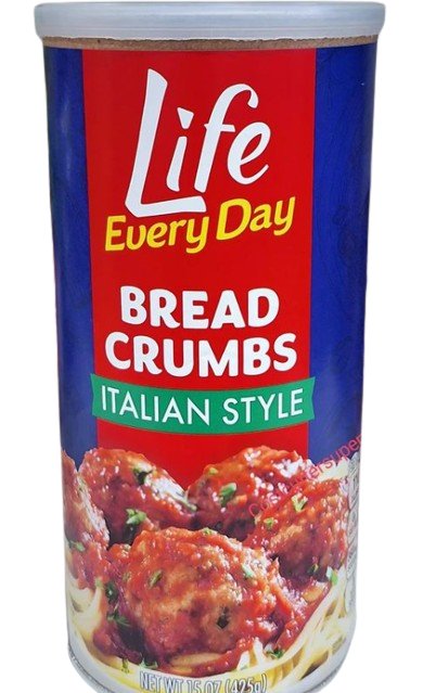 LIFE EVERY DAY BREAD CRUMBS 15OZ - ITALIAN STYLE - Kurt Supermarket