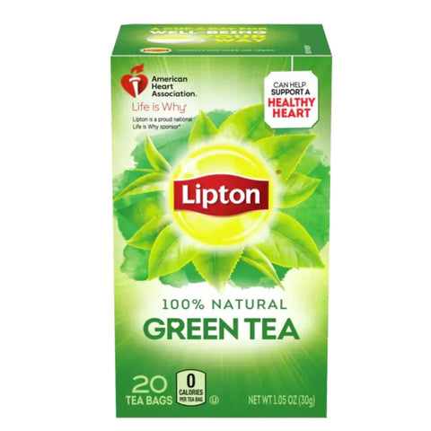 LIPTON 100% GREEN TEA 1.05 OZ 20 BAGS - Uplift Things