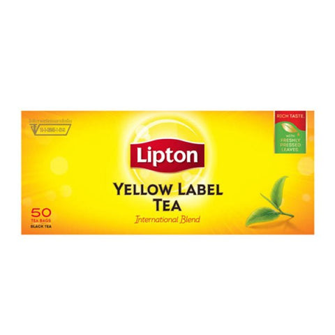 LIPTON TEA BAG 50PCS YELLOW LABELS - Uplift Things