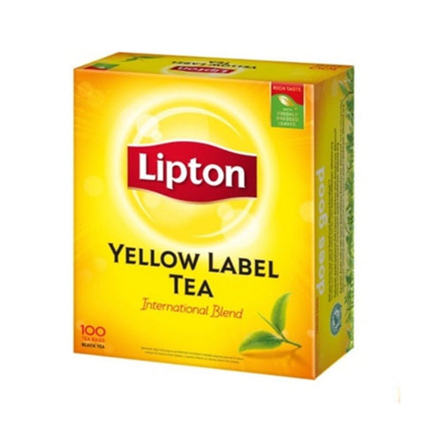 LIPTON YELLOW LABEL TEA 100PCS - Uplift Things