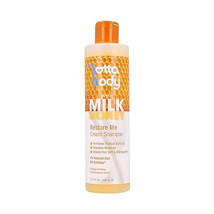 LOTTA BODY SHAMPOO 10.1OZ - MILK HONEY RESTORE ME CREAM - Uplift Things