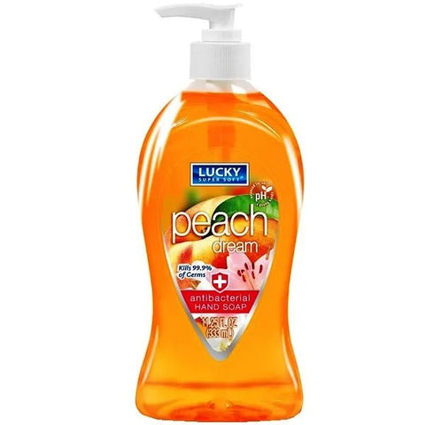 LUCKY ANTIBACTERIAL HANDSOAP 11.25OZ - PEACH DREAM - Uplift Things