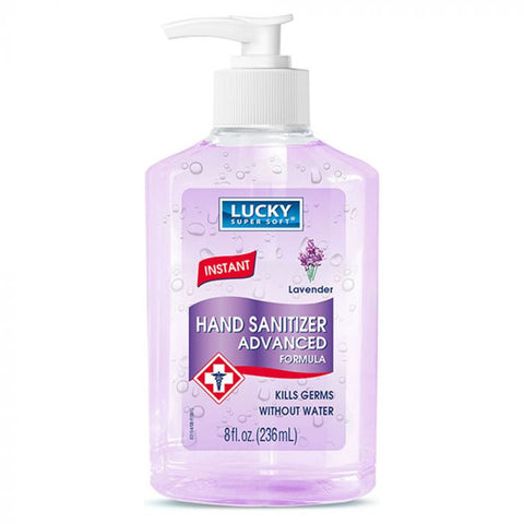 LUCKY HAND SANITIZER 8OZ - LAVENDER - Uplift Things