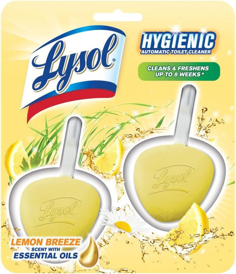 LYSOL TOILET BOWL CLEANER 80G - LEMON BREEZE SCENT - Uplift Things