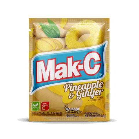 MAK-C DRINK MIX 0.88OZ - PINEAPPLE & GINGER - Uplift Things