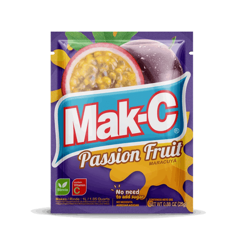 MAK-C DRINK MIX 25G - PASSION FRUIT - Uplift Things