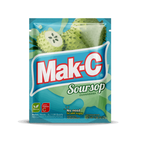 MAK-C DRINK MIX 25G - SOURSOP - Uplift Things