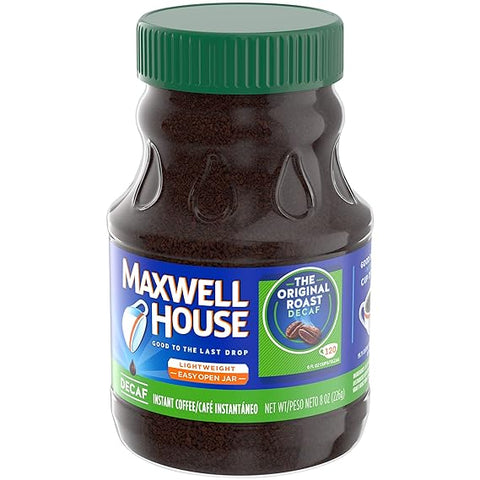 MAXWELL HOUSE COFFEE 8OZ - DECAF ORIGINAL ROAST - Uplift Things