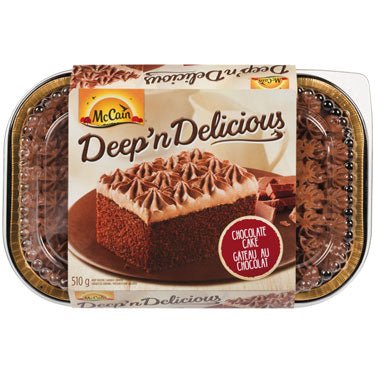 MC CAIN CHOCOLATE CAKE 18OZ - Uplift Things