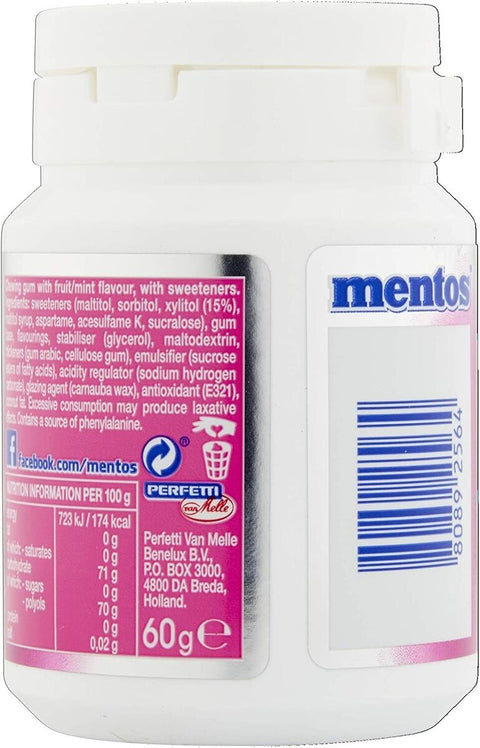 MENTOS GUM 40PCS - WHITE BUBBLE FRESH - Uplift Things