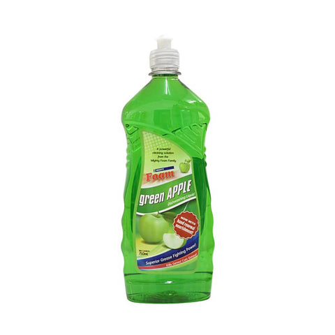 MIGHTY FOAM DISH WASHING 750ML - GREEN APPLE - Uplift Things