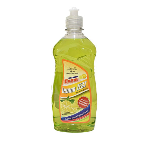 MIGHTY FOAM DISHWASHING 425ML - LEMON ZEST - Uplift Things