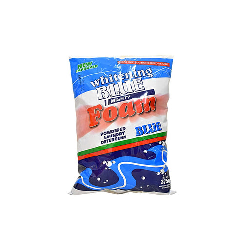 MIGHTY FOAM SOAP POWDER 375G - WHITENING BLUE - Uplift Things