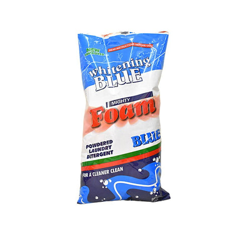 MIGHTY FOAM SOAP POWDER 500G - WHITENING BLUE - Uplift Things