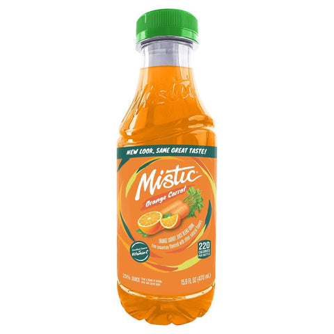 MISTIC JUICE DRINK 470ML - ORANGE CARROT - Uplift Things