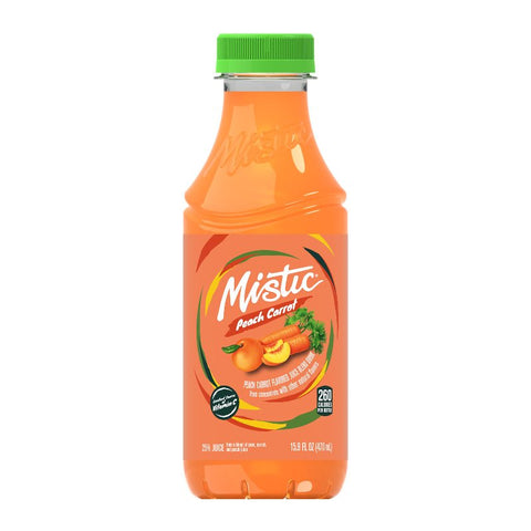 MISTIC JUICE DRINK 470ML - PEACH CARROT - Uplift Things