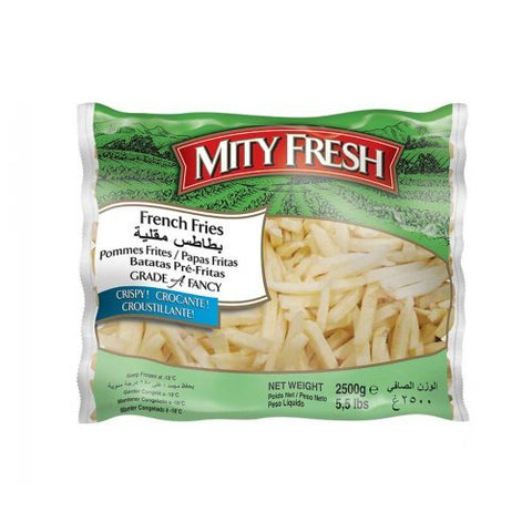 MITY FRESH FRIES 5.5LB (2.5KG) - STRAIGHT CUT - Uplift Things