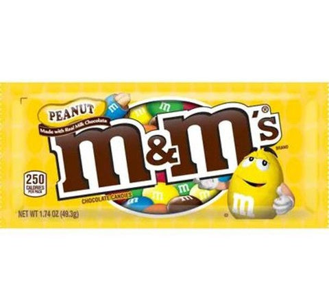 M&M PEANUT MILK CHOCOLATE 1.74OZ - Kurt Supermarket