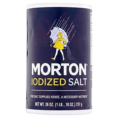 MORTON IODIZED SALT 26OZ - Uplift Things