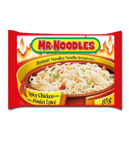 MR. NOODLES 85G - CHICKEN SPICY - Uplift Things