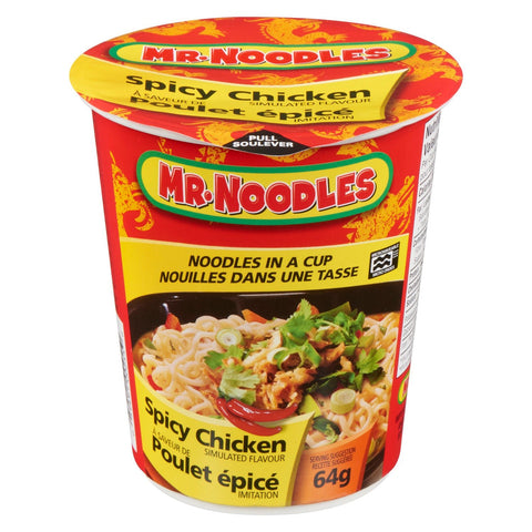 MR. NOODLES CUP 64G - SPICY CHICKEN - Uplift Things