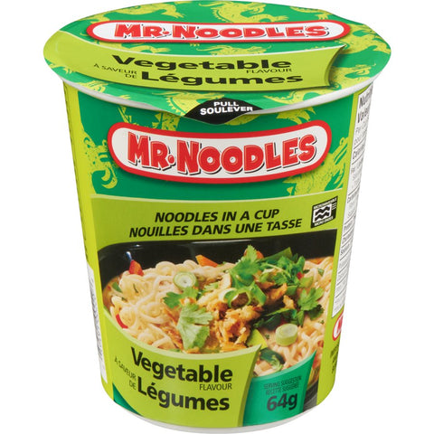 MR NOODLES CUP 64G - VEGETABLE - Uplift Things