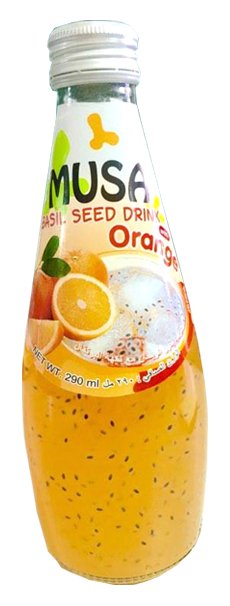 MUSA BASIL SEED 290ML - ORANGE - Uplift Things