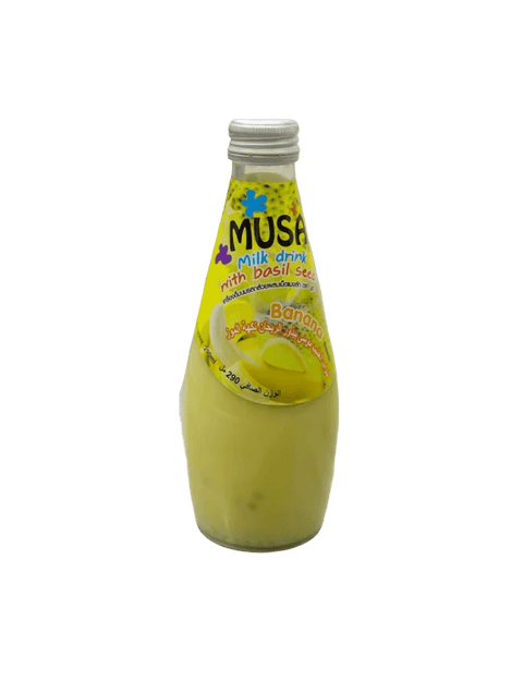 MUSA BASIL SEED DRINK 290 - BANANA - Uplift Things