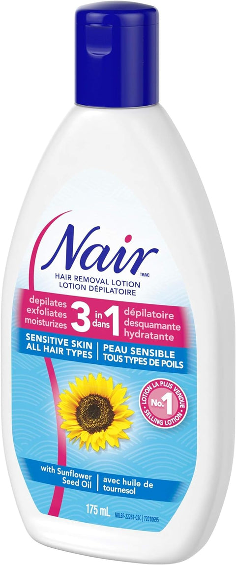 NAIR 3 IN 1 HAIR REMOVER LOTION 175ML - Uplift Things