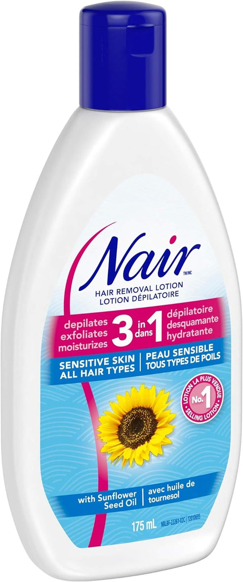 NAIR 3 IN 1 HAIR REMOVER LOTION 175ML - Uplift Things