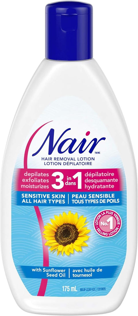 NAIR 3 IN 1 HAIR REMOVER LOTION 175ML - Uplift Things