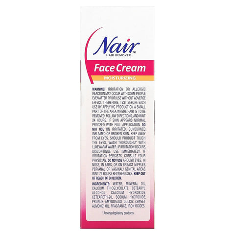 NAIR FACE CREAM HAIR REMOVER 57G - Uplift Things