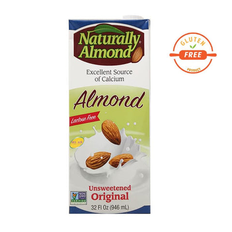 NATURALLY ALMOND 32OZ - UNSWEETENED ORIGINAL - Uplift Things