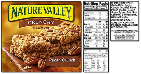 NATURE VALLEY 6 GRANOLA BARS - PECAN CRUNCH - Kurt Supermarket