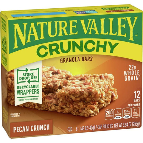 NATURE VALLEY GRANOLA 1.49OZ - PECAN CRUNCH - Uplift Things