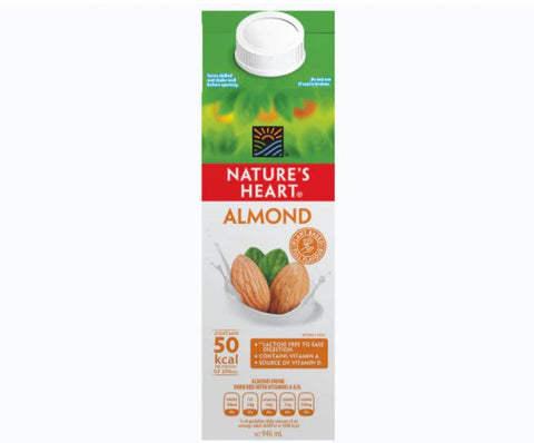 NATURE'S HEART 946ML - ALMOND MILK - Uplift Things