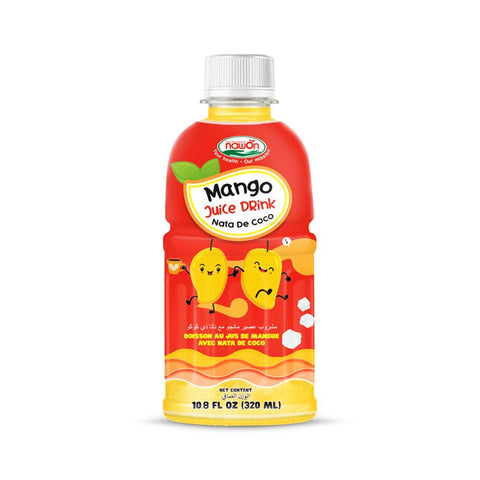 NAWON JUICE NATA DE COCO 320ML - MANGO - Uplift Things