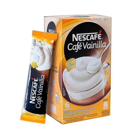 NESCAFE CAPPUCCINO 6 X 25G - CAFE VANILLA - Uplift Things