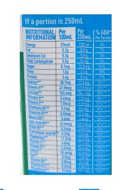 NESTLE SVELTY FIBER MILK 1L - Uplift Things