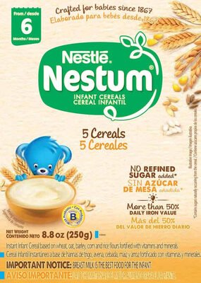 NESTUM INFANT CEREAL 250G - FIVE CEREAL - Uplift Things