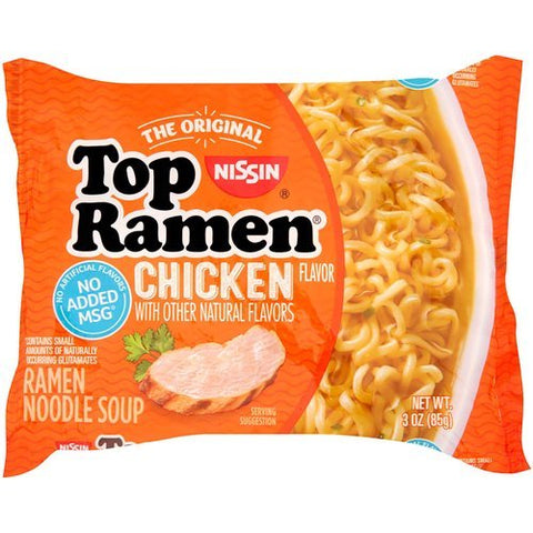 NISSIN TOP RAMEN 85G - CHICKEN FLAVOR - Uplift Things